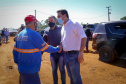 Governador Carlos Massa Ratinho Junior vistoria as obras do Colégio Agricola do Noroeste, em Diamante do Norte  - Diamante do Norte, 03/08/2021  -  Foto: Gilson Abreu/AEN