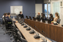 O conselheiro-corregedor-geral do Tribunal de Contas do Estado, Fernando Guimarães; e Keli Cristina Guimarães, vice-presidente do Conselho Estadual de Desenvolvimento Econômico e Social do Paraná (Cedes), vistoriaram nesta terça-feira as instalações da Portos do Paraná.  -  Paranaguá, 04/08/2021  -  Foto: Claudio Neves/Portos do Paraná