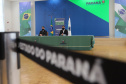 O secretário de Infraestrutura e Logística, Sandro Alex, atende a imprensa nesta quinta-feira (5) para esclarecer a nova modelagem das concessões de rodovias do Paraná.   05/08/2021. Foto: Geraldo Bubniak/AEN