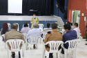 O secretário estadual da Segurança Pública, Romulo Marinho Soares, esteve no município de Porto Rico, no Noroeste do Paraná, nesta quinta-feira (5), para tratativas sobre o fluxo de trabalho das forças de segurança na região, com planejamento de reforço para os próximos feriados e final de semana, além da Operação Verão 2021-2022. Foto: SESP