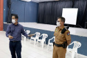 O secretário estadual da Segurança Pública, Romulo Marinho Soares, esteve no município de Porto Rico, no Noroeste do Paraná, nesta quinta-feira (5), para tratativas sobre o fluxo de trabalho das forças de segurança na região, com planejamento de reforço para os próximos feriados e final de semana, além da Operação Verão 2021-2022. Foto: SESP