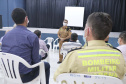 O secretário estadual da Segurança Pública, Romulo Marinho Soares, esteve no município de Porto Rico, no Noroeste do Paraná, nesta quinta-feira (5), para tratativas sobre o fluxo de trabalho das forças de segurança na região, com planejamento de reforço para os próximos feriados e final de semana, além da Operação Verão 2021-2022. Foto: SESP