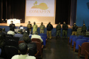 O secretário da Segurança Pública do Paraná,Romulo Marinho Soares, participou da Assembléia Geral de Prefeitos do Consórcio Intermunicipal da Apa Federal do Noroeste do Paraná (Comafen). A reunião ocorreu nesta sexta-feira (06/08), no município de Loanda, e contou com a presença do Deputado Estadual, Luiz Claudio Romanelli, e de prefeitos do noroeste e representantes locais para discutir melhorias na área da Segurança Pública. -  Loanda, 06/08/2021  -  Foto: SESP-PR