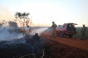 A estiagem severa que atinge o Paraná, aliada ao clima seco característico da estação e a vegetação ressecada por causa das geadas acendem um alerta no Estado para a ocorrência de incêndios florestais, com risco muito alto em todas as regiões.Foto:Gilson Abreu/AEN
