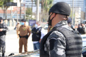 Denúncias de crimes e casos de violência na região Central da Capital embasaram a Ação Integrada de Fiscalização Urbana (AIFU), em parceria com a 1ª Companhia do 12º Batalhão da PM (12º BPM), a deflagrarem a primeira edição da operação Centro Seguro, nesta quinta-feira (19/08).   -  Curitiba, 19/08/2021  -  Foto: SESP-PR