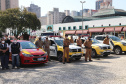 Denúncias de crimes e casos de violência na região Central da Capital embasaram a Ação Integrada de Fiscalização Urbana (AIFU), em parceria com a 1ª Companhia do 12º Batalhão da PM (12º BPM), a deflagrarem a primeira edição da operação Centro Seguro, nesta quinta-feira (19/08).   -  Curitiba, 19/08/2021  -  Foto: SESP-PR