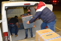 Chegaram no Paraná, na noite deste domingo (22), 107.640 doses do imunizante Cominarty, produzidos pela Pfizer/BioNTech. Esta é a segunda parte do 42° lote de vacinas contra Covid-19 enviado pelo Ministério da Saúde, que contempla 435.290 novas doses para o Estado.  -  Curitiba, 22/08/2021  -  Foto: Américo Antonio/SESA