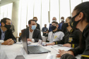O governador Carlos Massa Ratinho Junior lançou nesta segunda-feira (30), no Palácio Iguaçu, o Programa Robótica Paraná. Mais de 2,5 mil kits de robótica serão entregues nas próximas semanas para 257 colégios da rede estadual do Paraná. -  Curitiba, 30/08/2021  -   Foto Gilson Abreu/AEN