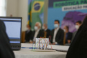 Mais de 2,5 mil kits de robótica serão entregues nas próximas semanas para 257 colégios da rede estadual do Paraná. A ação inovadora integra o programa Robótica Paraná, lançado nesta segunda-feira (30), no Palácio Iguaçu, pelo governador Carlos Massa Ratinho Junior.  -  Curitiba, 30/08/2021  -   Foto Gilson Abreu/AEN