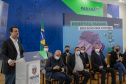 Mais de 2,5 mil kits de robótica serão entregues nas próximas semanas para 257 colégios da rede estadual do Paraná. A ação inovadora integra o programa Robótica Paraná, lançado nesta segunda-feira (30), no Palácio Iguaçu, pelo governador Carlos Massa Ratinho Junior.  -  Curitiba, 30/08/2021  -   Foto Gilson Abreu/AEN