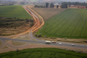 Obras do Contorno Sul de Wenceslau Braz avançam para desviar tráfego pesado da área urbana.
Foto Gilson Abreu/AEN