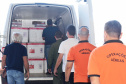 A Secretaria de Estado da Saúde (Sesa) iniciou na tarde desta sexta-feira (10) a distribuição de mais 376.180 vacinas contra a Covid-19 para as 22 Regionais de Saúde do Paraná. São 331.110 imunizantes da Pfizer/BioNTech e 45.070 doses da CoronaVac/Butantan. Há 262.640 vacinas destinadas à segunda dose (D2) e 113.540 para a primeira aplicação (D1).Foto: Américo Antonio/SESA