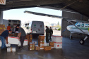 A Secretaria de Estado da Saúde (Sesa) iniciou na tarde desta sexta-feira (10) a distribuição de mais 376.180 vacinas contra a Covid-19 para as 22 Regionais de Saúde do Paraná. São 331.110 imunizantes da Pfizer/BioNTech e 45.070 doses da CoronaVac/Butantan. Há 262.640 vacinas destinadas à segunda dose (D2) e 113.540 para a primeira aplicação (D1).Foto: Américo Antonio/SESA