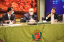  governador Carlos Massa Ratinho Junior e o prefeito de Curitiba, Rafael Greca, assinaram, nesta quarta-feira (15), o Decreto Municipal 1.172/2021 que cria a Reserva Hídrica do Futuro – área que receberá ações para melhorar a segurança hídrica da região.  15/09/2021  -  Foto: José Fernando Ogura/AEN
