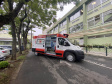 O município de Adrianópolis recebeu uma ambulância de suporte básico, para reforço do Serviço de Atendimento Móvel de Urgência (Samu). O veículo no valor de R$ 161,5 mil foi entregue nesta quarta-feira (15) pelo secretário de Estado da Saúde, Beto Preto.  -  Curitiba, 15/09/2021  -  Foto: Américo Antonio/SESA