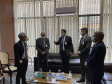 O vice-governador Darci Piana pleiteou, nesta quarta-feira (15), a participação do Paraná na comitiva brasileira que vai participar da Conferência das Nações Unidas sobre Mudanças Climáticas de 2021 (COP26). A solicitação foi realizada em reunião no Itamaraty, em Brasília, com o secretário de Assuntos de Soberania Nacional e Cidadania do Ministério de Relações Exteriores, Paulino Franco de Carvalho Neto.Foto: Camila Tonett