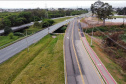 Ponte do rio Iguaçu é liberada em São José dos Pinhais. Foto: COMEC