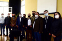 O secretário de Estado da Saúde, Beto Preto assinou a ordem de serviço nesta quinta-feira (16) que autoriza o início imediato de reformas de reparo no Hospital Regional da Lapa São Sebastião (HRLSS).  -  Curitiba, 16/09/2021  -  Foto: Américo Antonio/SESA
