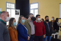 O secretário de Estado da Saúde, Beto Preto assinou a ordem de serviço nesta quinta-feira (16) que autoriza o início imediato de reformas de reparo no Hospital Regional da Lapa São Sebastião (HRLSS).  -  Curitiba, 16/09/2021  -  Foto: Américo Antonio/SESA