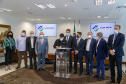 20.09.2021 -  Governador Carlos Massa Ratinho Junior assina convenio Casa Facil
Prefeito Hissam
Foto Gilson Abreu