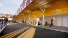 Projeto do novo terminal de Piraquara. Imagem: Comec