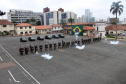 A Polícia Militar do Paraná formou, nesta sexta-feira (24/09), 30 militares estaduais do Paraná, três do Amapá e uma policial do Ceará com o XV Curso de Controle de Distúrbios Civis (CCDC) turma 2021. -  Curitiba, 24/09/2021  -  Foto: Soldado Ismael Ponchio