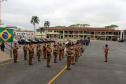 A Polícia Militar do Paraná formou, nesta sexta-feira (24/09), 30 militares estaduais do Paraná, três do Amapá e uma policial do Ceará com o XV Curso de Controle de Distúrbios Civis (CCDC) turma 2021. -  Curitiba, 24/09/2021  -  Foto: Soldado Ismael Ponchio