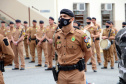 A Polícia Militar do Paraná formou, nesta sexta-feira (24/09), 30 militares estaduais do Paraná, três do Amapá e uma policial do Ceará com o XV Curso de Controle de Distúrbios Civis (CCDC) turma 2021. -  Curitiba, 24/09/2021  -  Foto: Soldado Ismael Ponchio