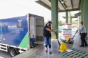 25.09.2021 - Distribuição  de vacinas no Cemepar para cidades do Paraná
Foto Gilson Abreu/AEN