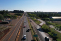 O Departamento de Estradas de Rodagem do Paraná (DER/PR) liberou neste final de semana o tráfego de veículos sobre a nova trincheira da BR-277 em Santa Terezinha de Itaipu, na região Oeste.  -  Curitiba, 27/09/2021  -  Foto: DER