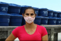 Sanepar distribui 160 caixas d´água para famílias na região de Guaraqueçaba. Foto: Sanepar