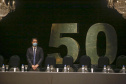 O governador Carlos Massa Ratinho Junior participou nesta quinta-feira (30) da solenidade em comemoração ao Jubileu de Ouro do HU-UEL, reforçando a importância da organização para o Estado, destacando os feitos mais recentes.
Foto Gilson Abreu/AEN