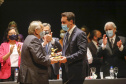 O governador Carlos Massa Ratinho Junior participou nesta quinta-feira (30) da solenidade em comemoração ao Jubileu de Ouro do HU-UEL, reforçando a importância da organização para o Estado, destacando os feitos mais recentes.
Foto Gilson Abreu/AEN