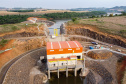 Pequena Central Hidrelétrica Bela Vista, em Verê, no Sudoeste do Estado, instalada no Rio Chopim, entre os municípios de Verê e São João, no Sudoeste do Paraná. 30/09/2021 - Foto: Geraldo Bubniak/AEN