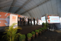 O governador Carlos Massa Ratinho Junior, o ministro de Minas e Energia, Bento Albuquerque, e o presidente da Copel, Daniel Pimentel Slaviero, inauguram de forma virtual nesta sexta-feira (1º) a Pequena Central Hidrelétrica Bela Vista, em Verê, no Sudoeste do Estado.    01/10/2021 - Foto: Geraldo Bubniak/AEN