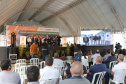 O governador Carlos Massa Ratinho Junior, o ministro de Minas e Energia, Bento Albuquerque, e o presidente da Copel, Daniel Pimentel Slaviero, inauguram de forma virtual nesta sexta-feira (1º) a Pequena Central Hidrelétrica Bela Vista, em Verê, no Sudoeste do Estado.    01/10/2021 - Foto: Geraldo Bubniak/AEN