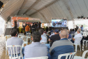 O governador Carlos Massa Ratinho Junior, o ministro de Minas e Energia, Bento Albuquerque, e o presidente da Copel, Daniel Pimentel Slaviero, inauguram de forma virtual nesta sexta-feira (1º) a Pequena Central Hidrelétrica Bela Vista, em Verê, no Sudoeste do Estado.    01/10/2021 - Foto: Geraldo Bubniak/AEN