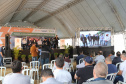 O governador Carlos Massa Ratinho Junior, o ministro de Minas e Energia, Bento Albuquerque, e o presidente da Copel, Daniel Pimentel Slaviero, inauguram de forma virtual nesta sexta-feira (1º) a Pequena Central Hidrelétrica Bela Vista, em Verê, no Sudoeste do Estado.    01/10/2021 - Foto: Geraldo Bubniak/AEN