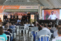 O governador Carlos Massa Ratinho Junior, o ministro de Minas e Energia, Bento Albuquerque, e o presidente da Copel, Daniel Pimentel Slaviero, inauguram de forma virtual nesta sexta-feira (1º) a Pequena Central Hidrelétrica Bela Vista, em Verê, no Sudoeste do Estado.    01/10/2021 - Foto: Geraldo Bubniak/AEN
