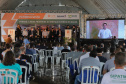 O governador Carlos Massa Ratinho Junior, o ministro de Minas e Energia, Bento Albuquerque, e o presidente da Copel, Daniel Pimentel Slaviero, inauguram de forma virtual nesta sexta-feira (1º) a Pequena Central Hidrelétrica Bela Vista, em Verê, no Sudoeste do Estado.    01/10/2021 - Foto: Geraldo Bubniak/AEN