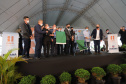 O governador Carlos Massa Ratinho Junior, o ministro de Minas e Energia, Bento Albuquerque, e o presidente da Copel, Daniel Pimentel Slaviero, inauguram de forma virtual nesta sexta-feira (1º) a Pequena Central Hidrelétrica Bela Vista, em Verê, no Sudoeste do Estado.    01/10/2021 - Foto: Geraldo Bubniak/AEN