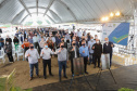 O governador Carlos Massa Ratinho Junior, o ministro de Minas e Energia, Bento Albuquerque, e o presidente da Copel, Daniel Pimentel Slaviero, inauguram de forma virtual nesta sexta-feira (1º) a Pequena Central Hidrelétrica Bela Vista, em Verê, no Sudoeste do Estado.    01/10/2021 - Foto: Geraldo Bubniak/AEN