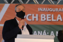 O governador Carlos Massa Ratinho Junior, o ministro de Minas e Energia, Bento Albuquerque, e o presidente da Copel, Daniel Pimentel Slaviero, inauguram de forma virtual nesta sexta-feira (1º) a Pequena Central Hidrelétrica Bela Vista, em Verê, no Sudoeste do Estado.  Na foto o diretor executivo da Bela Vista Geracao de Energia, Roberto Werneck Seara.    01/10/2021 - Foto: Geraldo Bubniak/AEN