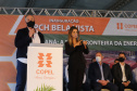 O governador Carlos Massa Ratinho Junior, o ministro de Minas e Energia, Bento Albuquerque, e o presidente da Copel, Daniel Pimentel Slaviero, inauguram de forma virtual nesta sexta-feira (1º) a Pequena Central Hidrelétrica Bela Vista, em Verê, no Sudoeste do Estado.  Na foto o diretor executivo da Bela Vista Geracao de Energia, Roberto Werneck Seara.    01/10/2021 - Foto: Geraldo Bubniak/AEN