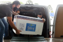 Paraná recebe 137,2 mil vacinas contra a Covid-19 para segunda dose; 176,6 mil para dose reforço chegam no sábado  -  Curitiba, 01/10/2021  -  Foto: Américo Antonio/SESA