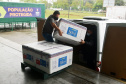 Paraná recebe 137,2 mil vacinas contra a Covid-19 para segunda dose; 176,6 mil para dose reforço chegam no sábado  -  Curitiba, 01/10/2021  -  Foto: Américo Antonio/SESA