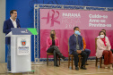04.10.2021 - Governador Carlos Massa Ratinho Junior, participa do lançamento do Parana Rosa 2021.
Foto Gilson Abreu/AEN