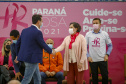 04.10.2021 - Governador Carlos Massa Ratinho Junior, participa do lançamento do Parana Rosa 2021.
Foto Gilson Abreu/AEN