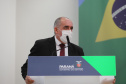 O governador Carlos Massa Ratinho Junior sanciona nesta segunda-feira (4) a lei que institui o homeschooling. Na foto, Rick Dias, presidente da ANED - Associação Nacional de Educação Domiciliar   - 04/10/2021 - Foto: Geraldo Bubniak/AEN