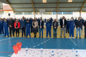 Quase 800 alunos do Colégio Estadual Cívico-Militar Professor Luiz Carlos de Paula e Souza, no bairro Umbará, em Curitiba, receberam novos uniformes nesta terça-feira (05). A entrega foi feita pelo secretário estadual da Educação e do Esporte, Renato Feder. Foto: Anderson Pedroso/Seed-PR